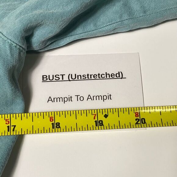 TIANELLO TENCEL™ "Suzy"  Button Front Pastel Teal Blouse Women's Size XS - Picture 2 of 16